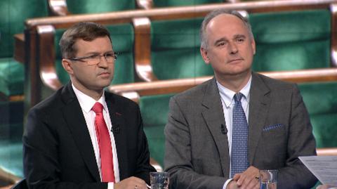 Girzyński: Kaczyński pełni rolę trenera w przerwie meczu