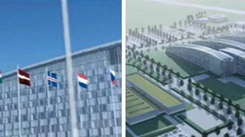 Szklany dom NATO za 
680 milionów euro