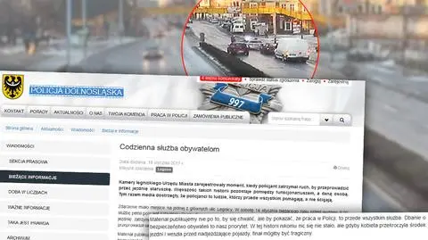 Legnica: policjant pomógł seniorce. "To codzienna służba obywatelom"