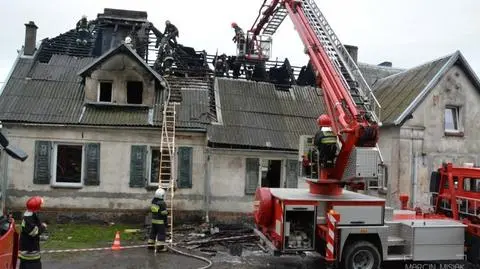 Sikorz: Wybuch gazu w dawnym pałacyku