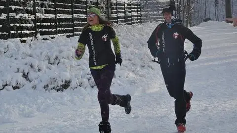 Szczyrk. Tłumy na zimowym ultramaratonie