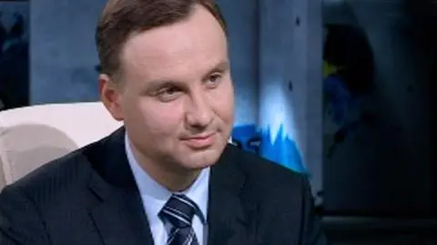 Andrzej Duda o krzyżu spod Pałacu