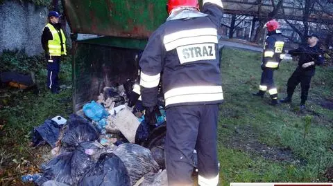 Głogów. Wyciągnęli go z kontenera na gruz. Po kilku godzinach zmarł
