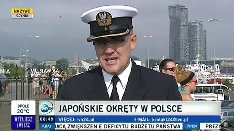 Cesarska flota w Gdyni.  Po raz pierwszy w Polsce 