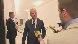 Cezary Grabarczyk posiada broń