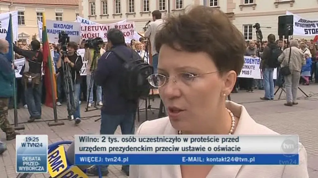 "Chcą nas wynarodowić" (TVN24)