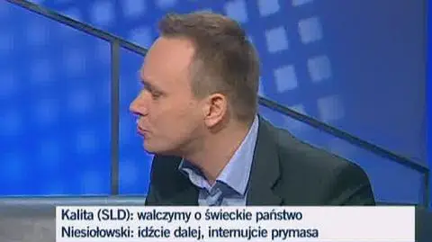 "Chcemy rozdziału Kościoła od państwa"