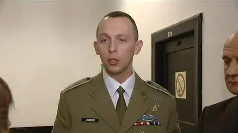 Chorąży Andrzej Osiecki: Jestem pewny, że zostaniemy oczyszczeni