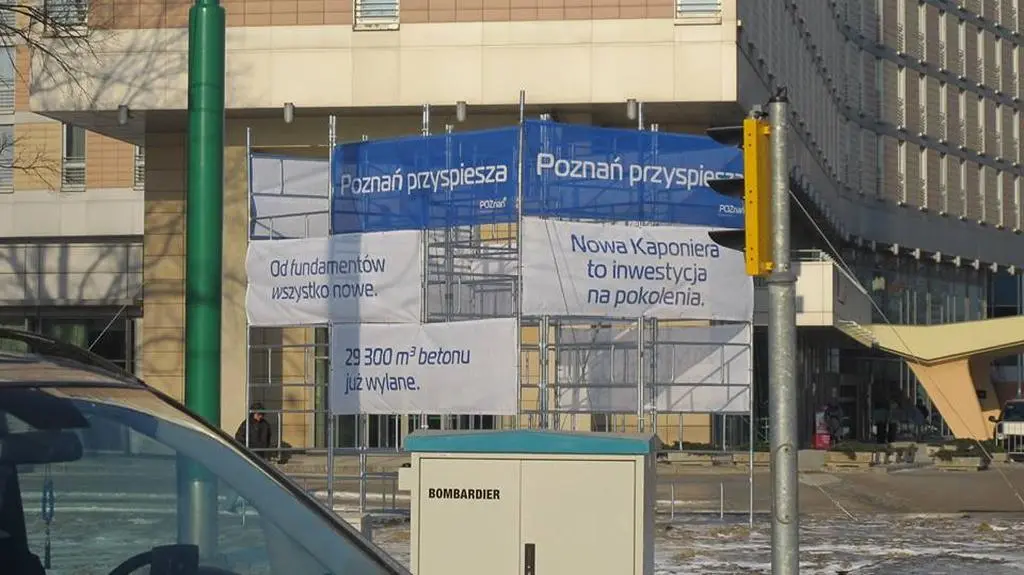 Chwalą się Kaponierą. "Inwestycja na pokolenia", "Poznań przyspiesza"