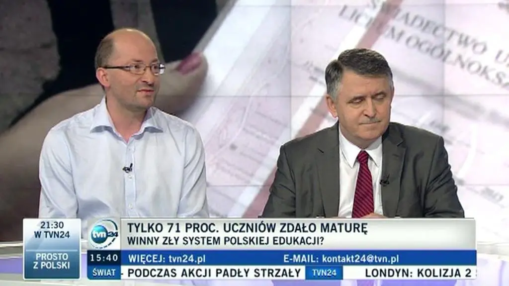 "Ci, co zdali maturę, to i tak jest około połowa rocznika. To naprawdę musi być więcej?"