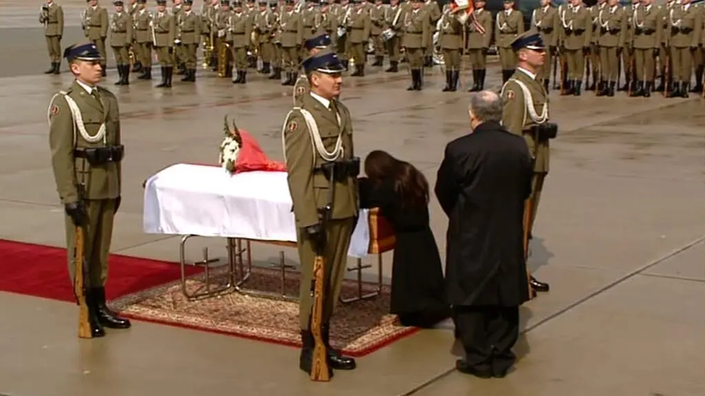 Ciało Marii Kaczyńskiej w Polsce