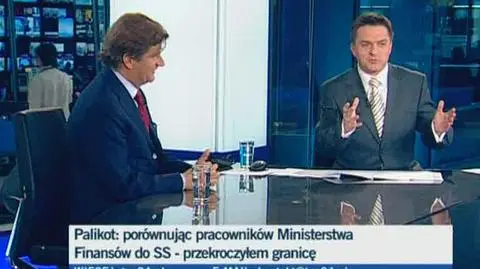 Co Palikot zrobi z pisemną naganą? (TVN24)