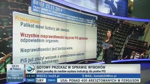 Co posłowie PiS mają mówić o Palikocie?