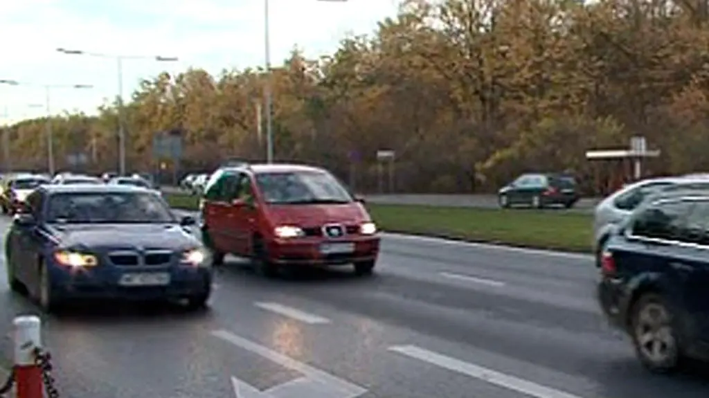 Coraz większe korki w Łomiankach