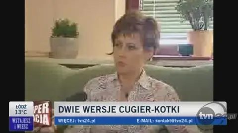 Cugier-Kotka dla "Superstacji" z 9.06 (cytat): Nie zostałam pobita