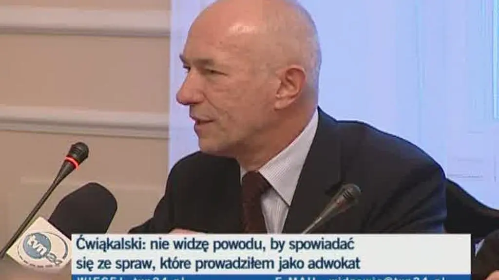 Ćwiakalski: Nie jestem już adwokatem