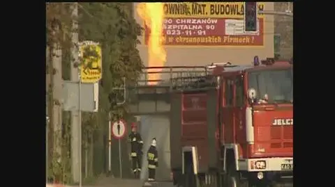 Cysterna paliła się przez ponad dobę