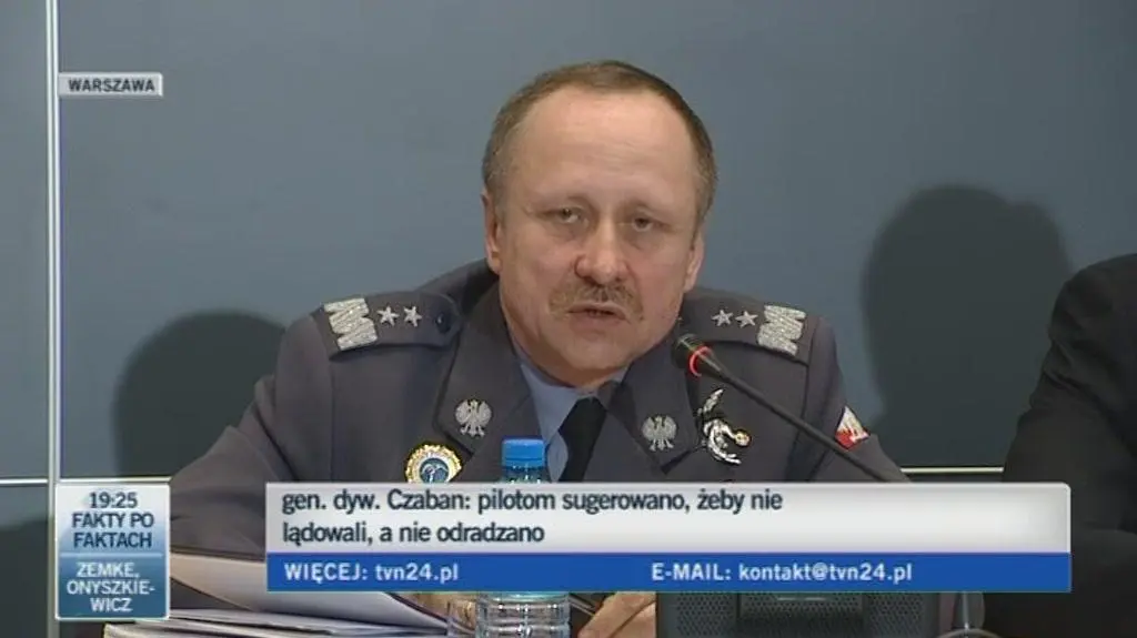 Czaban: pilot miał cztery możliwości