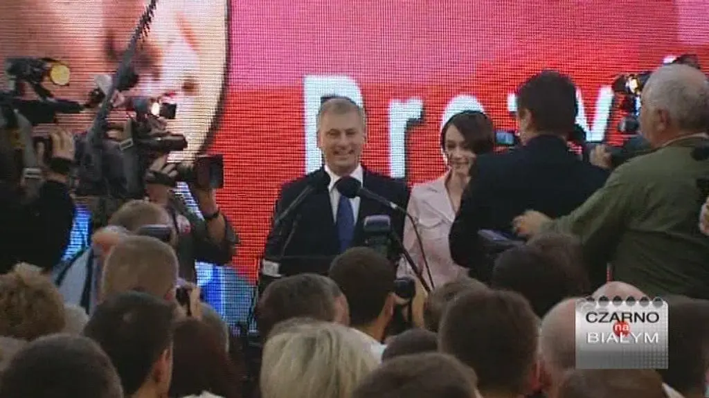 "Czarno na Białym" o Grzegorzu Napieralskim