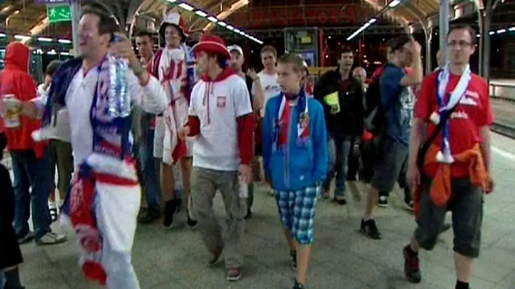 Czescy kibice wracają do domu i dziękują Polakom za gościnność