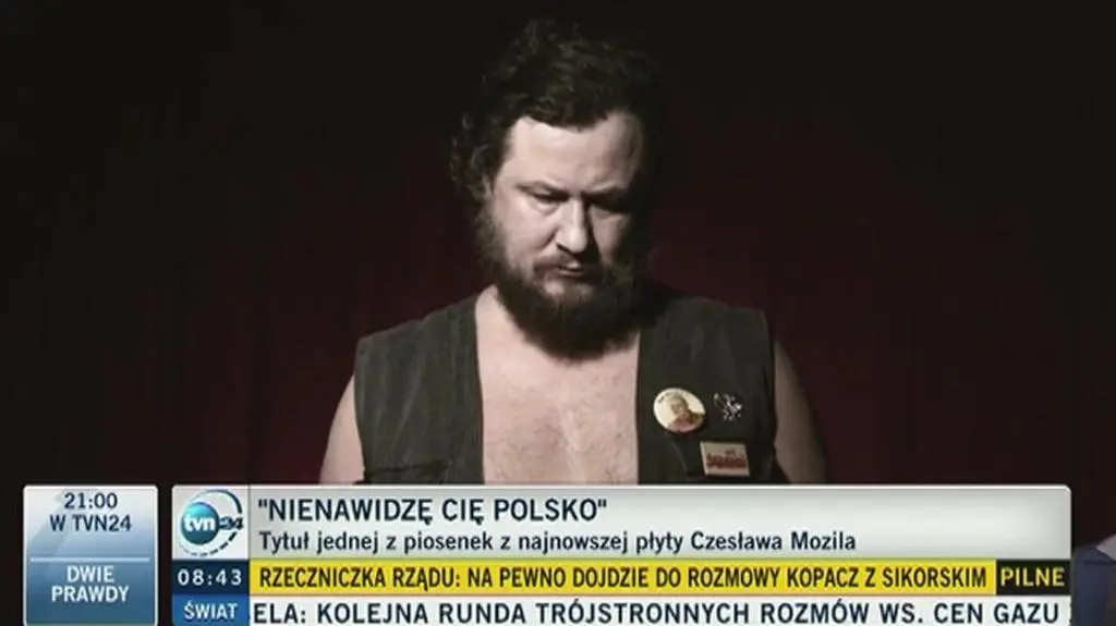 Czesław Mozil o swoim utworze "Nienawidzę Cię Polsko"