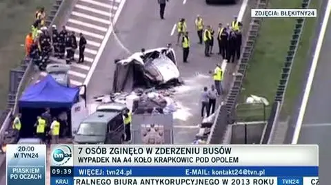Cztery osoby nadal w szpitalu po tragicznym wypadku na A4