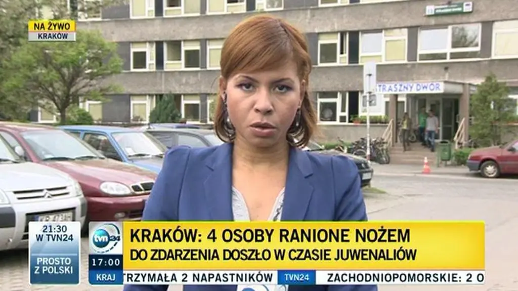 Cztery osoby został ranne