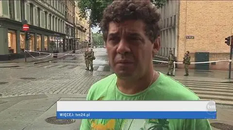 "Czujemy się trochę skrępowani" - mówi Brytyjczyk, który od 13 lat mieszka w Norwegii (TVN24)