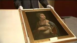 "Dama z Łasiczką" już w Madrycie