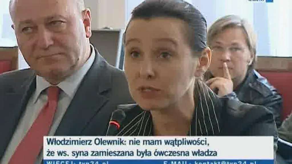 Danuta Olewnik dziękowała gen. Rapackiemu