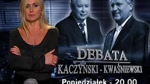 Debata na antenie TVN24 w poniedziałek o 20