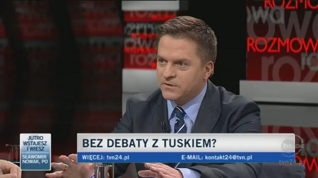 Debaty z Tuskiem nie będzie