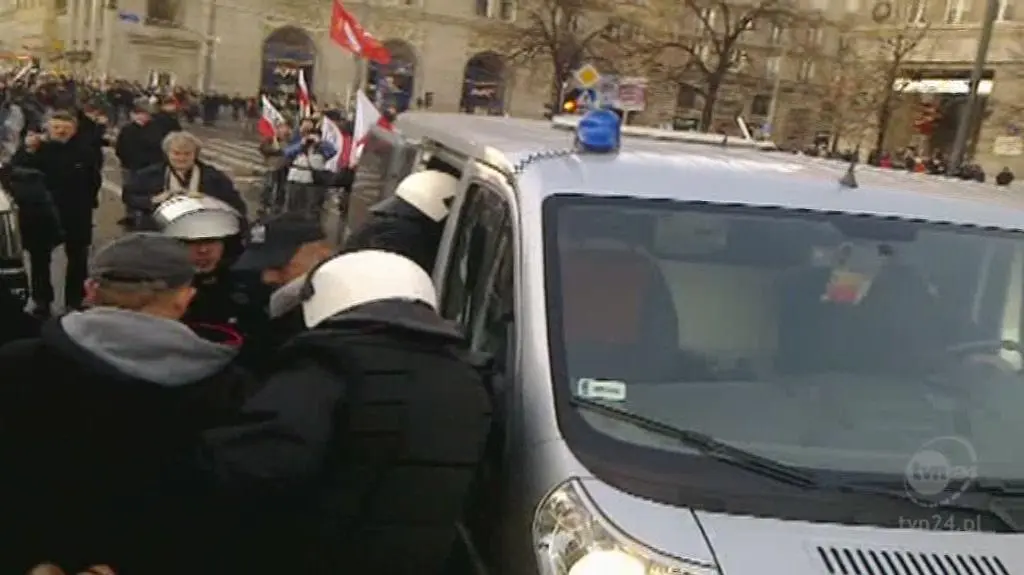 Demonstracje na Pl. Konstytucji/Maciej Buliński