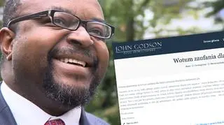 Dlaczego Godson poparł rząd? "Zadając sobie pytanie, co zrobiłby Jezus, nie miałem wątpliwości"