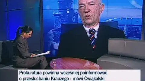 Dlaczego minister sprawiedliwość dowiedział się o przesłuchaniu Ryszarda Karuzego z mediów?