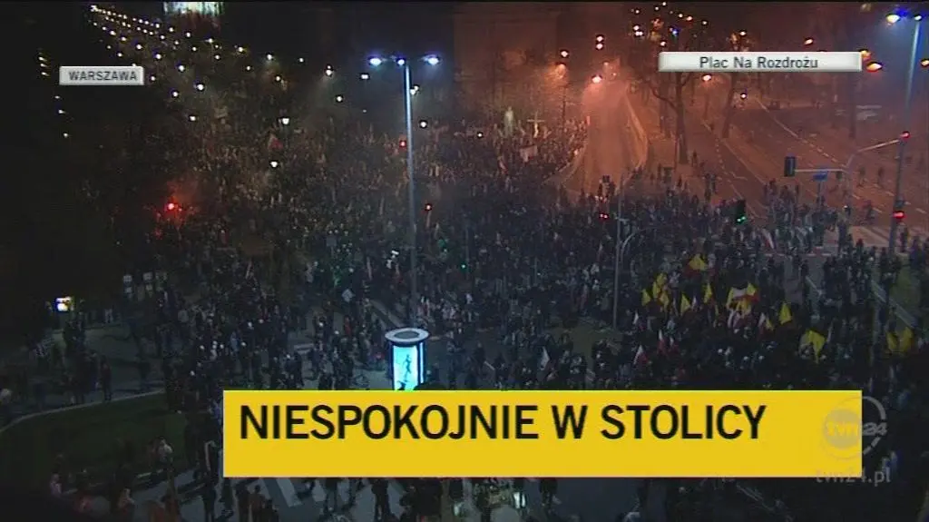 Do szpitala trafiło 21 osób (TVN24)
