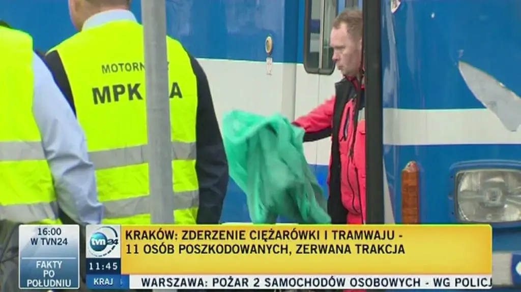 Do wypadku doszło w samym centrum miasta