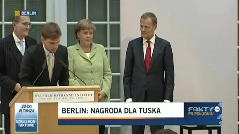 Donald Tusk Niemcom dziękował, ale też ich przestrzegał
