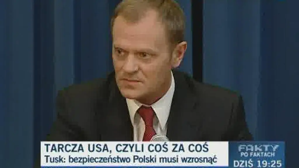 Donald Tusk o tarczy antyrakierowej