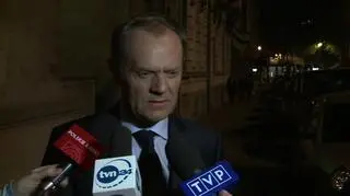 Donald Tusk: to dla mnie bardzo smutna wiadomość 