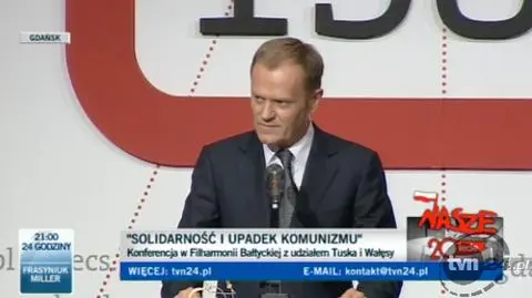 Donald Tusk: Wszyscy wiecie kogo mam na myśli