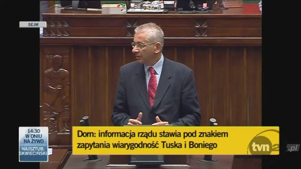 Dorn: Nie wierzę w wojnę o prawdę