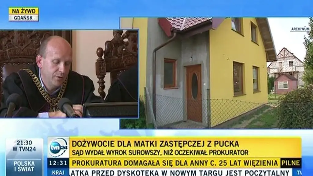 Dożywocie dla matki zastępczej z Pucka