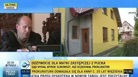 Dożywocie dla matki zastępczej z Pucka