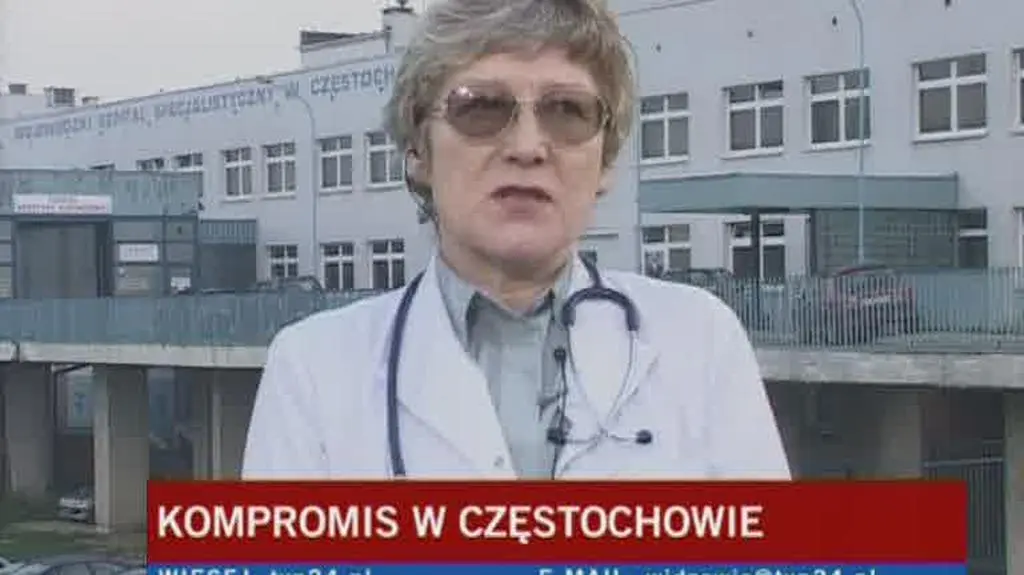 Dr Grażyna Cebula-Kubat z częstochowskiego szpitala