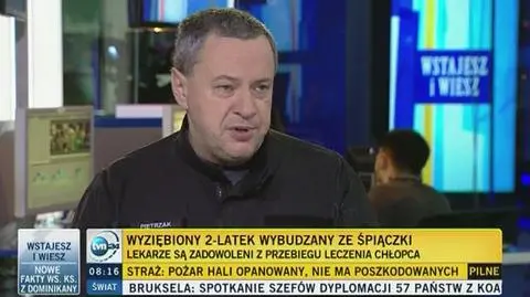 Dr Pietrzak: gdy temperatura spada poniżej zera, każdy z nas powinien mieć przy sobie folię NRC