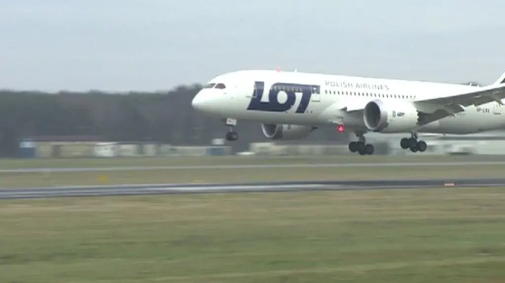 Dreamliner odwiedził Gdańsk