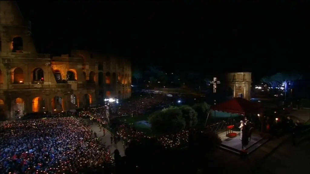 Droga Krzyżowa w Koloseum