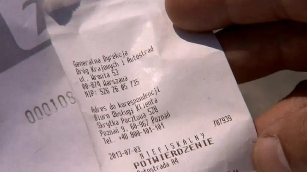 Drogi przejazd po A4 