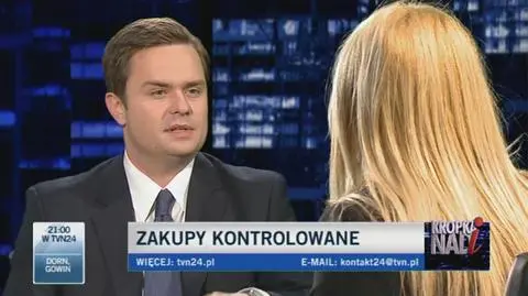 "Drożyznę w Polsce mierzy się w tuskach"